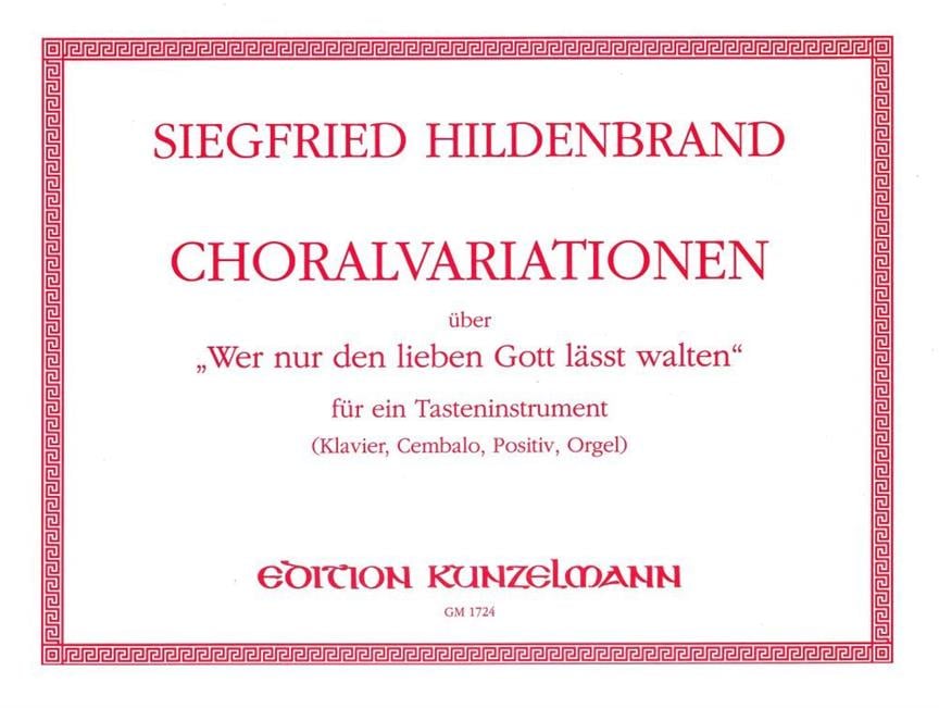 Choralvariationen Over Wer Nun